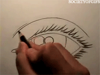 Como desenhar um olho 
